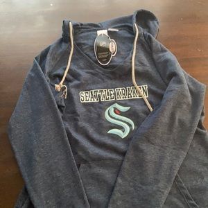 Seattle Kraken hoodie, new with tags.